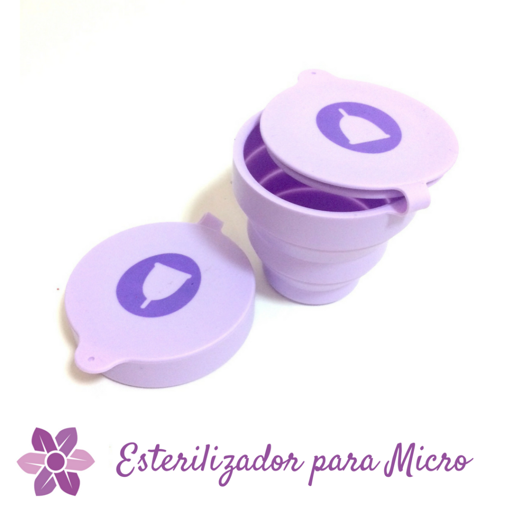 Como hervir la copa menstrual en el microondas