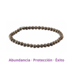 pulsera de pirita de beads de 4mm