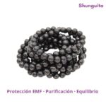 Pulsera de Shunguite
