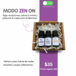Modo Zen ON — Kit de 3 Aceites Esenciales para Relajarte y Dormir Mejor